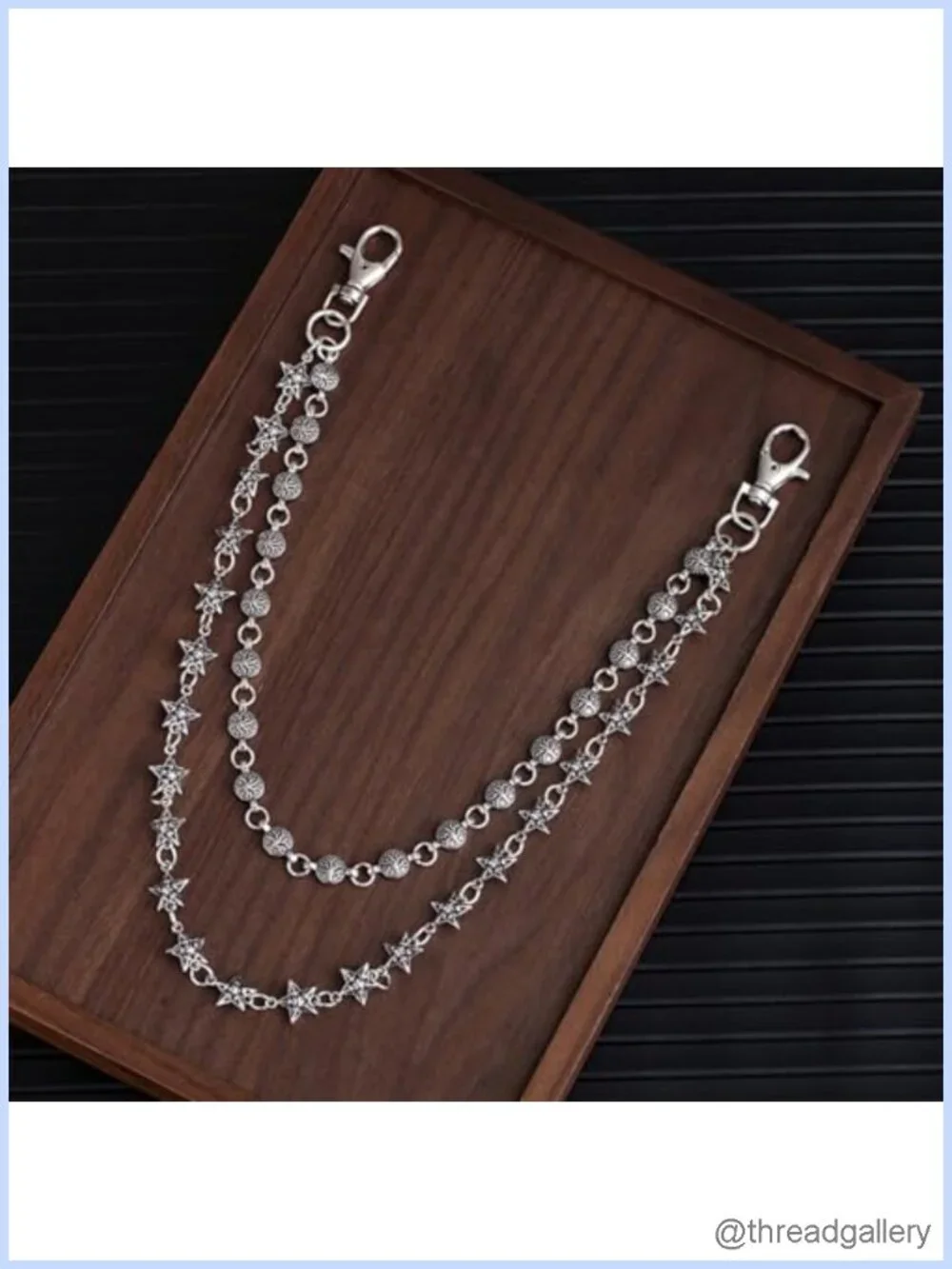 Metal Waist Chain Hip Hop Punk Pants Chain Wallet Chain Unisex